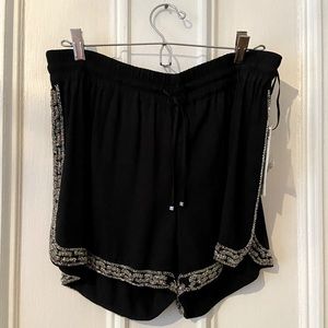 Zara Silver Beaded Short